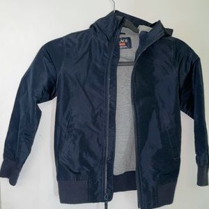 All weather hooded jacket